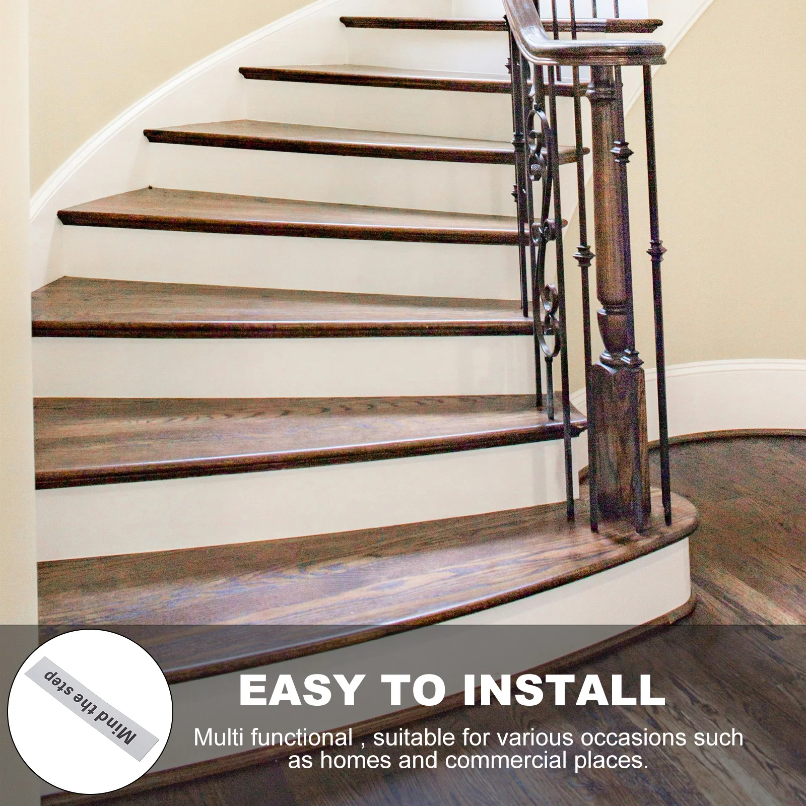 Watch Your Step Caution Sign Mind The Step Warning Board Safety Signs for Steps Indoor Outdoor Caution Signs Stairs Boards