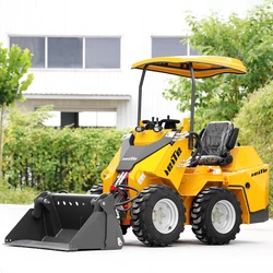 Multi-function Mini Skid Steer Loader manufacturers customized wheel models Loader  with EPA Euro 5 /CE quality certification