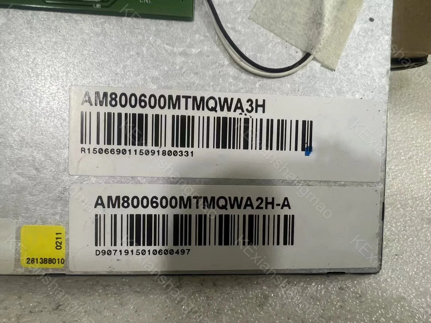 Tela industrial original de 8 polegadas AM 800600 MTMQWA2H-A