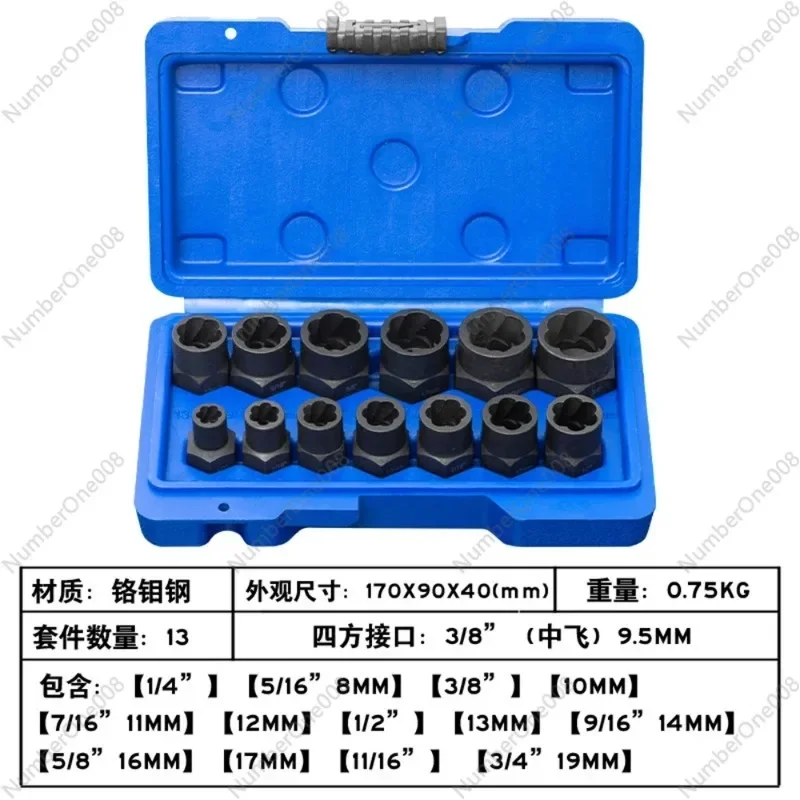 Damaged And Rusted Nut Bolt Screw Extractor