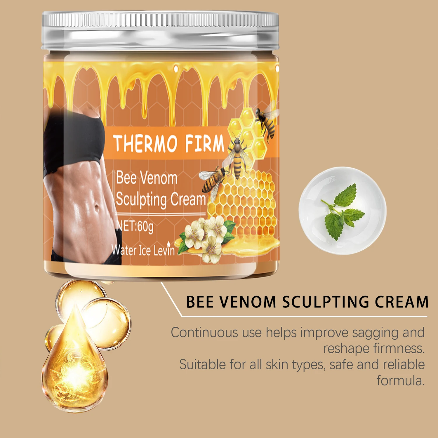 زيت تشكيل حراري بسم النحل | حرارة وشد فوري لتنسيق القوام في الشتاء #1