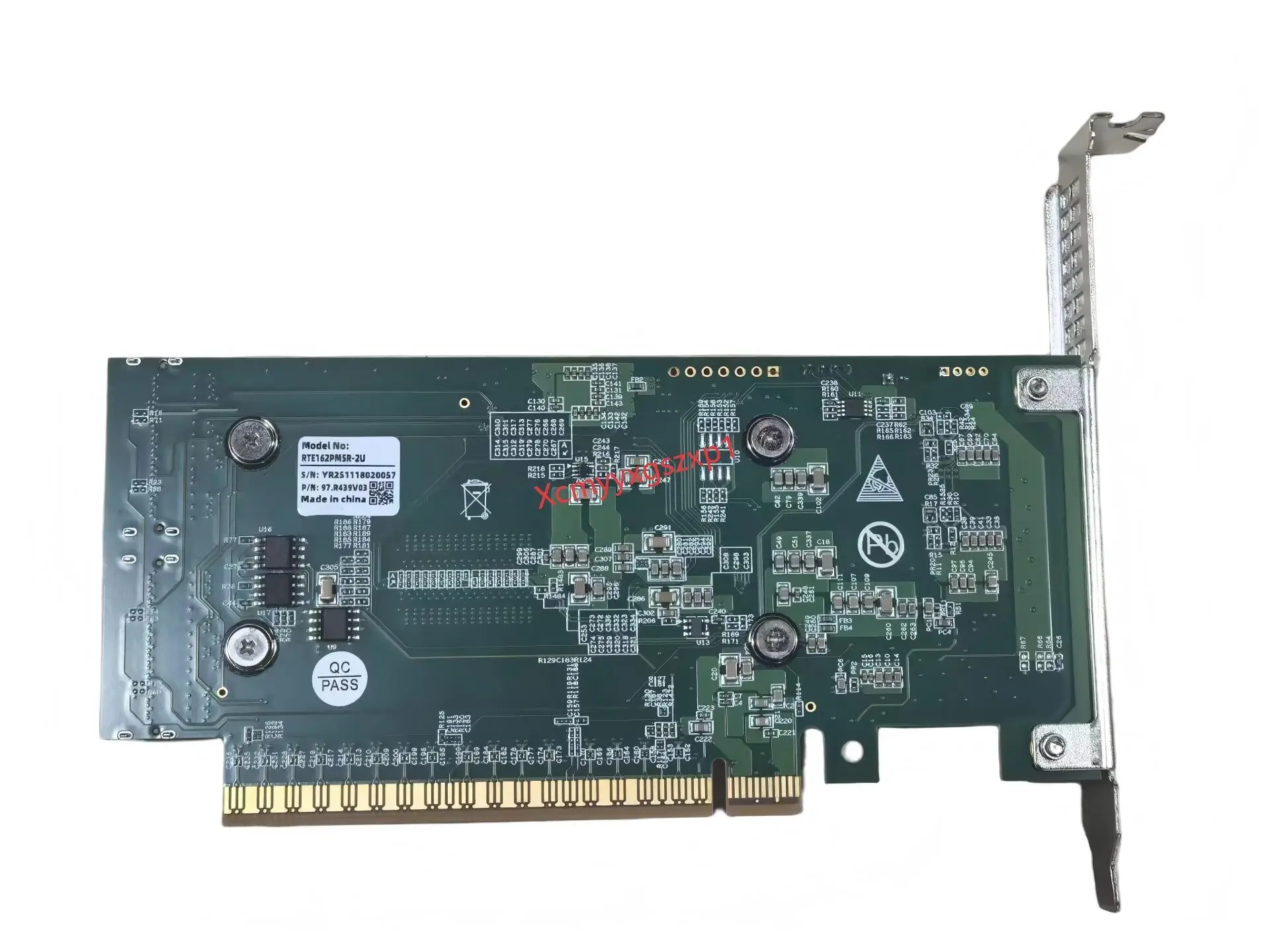 1pcs PCI Express 5.0 x16 To 2*MCIO 8i 5.0 X16 X8 X4 SFF-TA-1016 8i Retimer Adapter