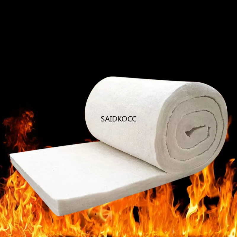 SAIDKOCC Aluminum Silicate Blanket Ceramic Fiber Products for Equipment High Temp Insulation