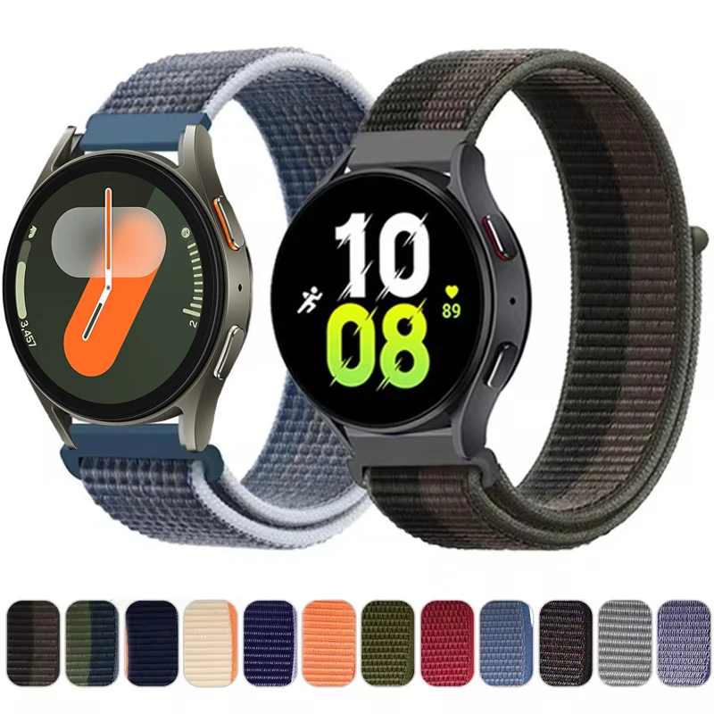 

22mm 20mm strap For Samsung Galaxy watch 7/6/5/4 44mm 40mm/4 6 Classic/Active 2/Gear S3 bracelet correa Galaxy watch 5pro 45mm