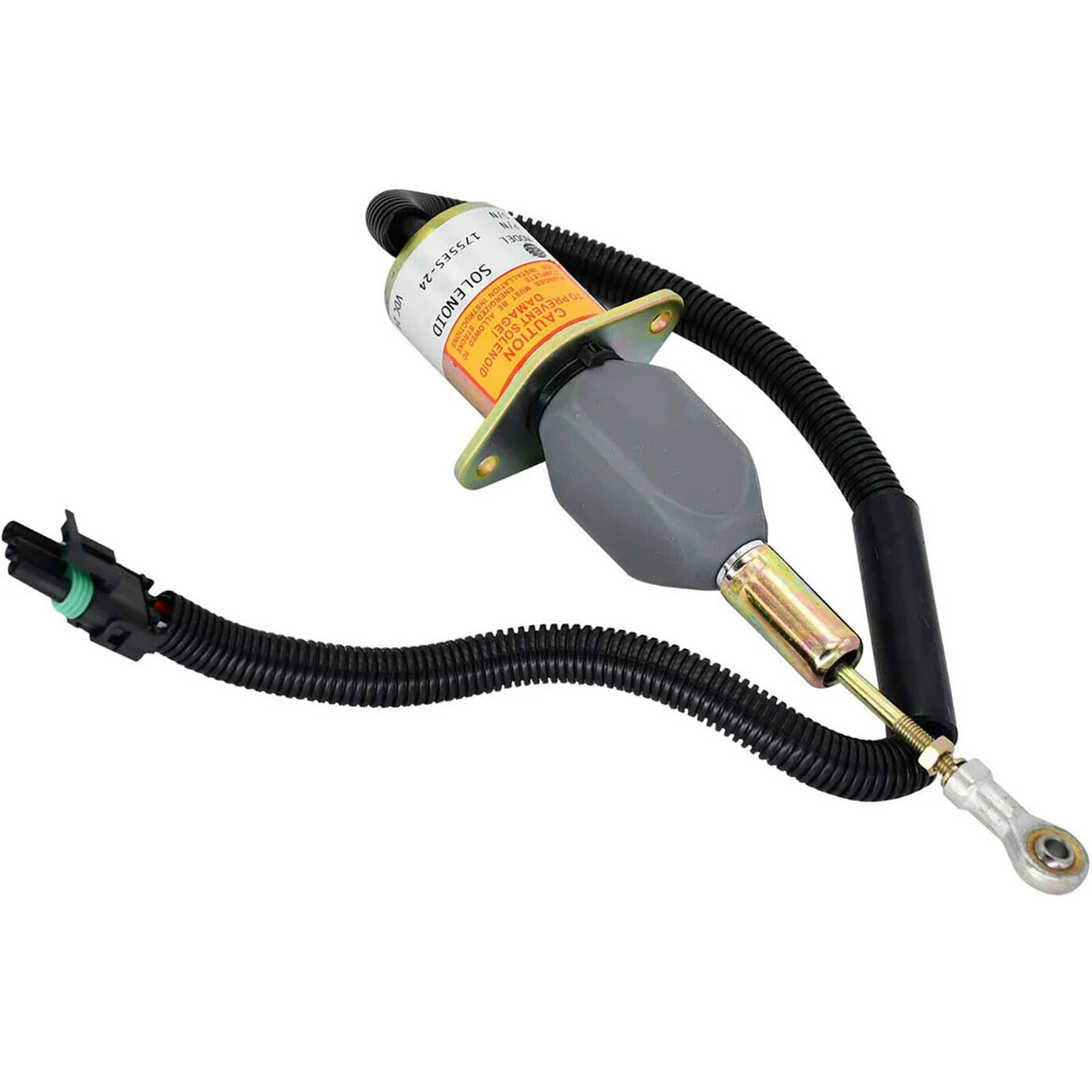 For Excavator Parts Fuel Shutoff Solenoid RE504223 John Deere 7.6L 6076 8.1L 6081 653E 762B