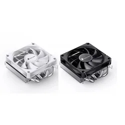 JONSBO HP-400S CPU 쿨러 압력 타입 4 히트 파이프, ITX 소형 폼 팩터 섀시 슬림형 방열판용 9cm 선풍기