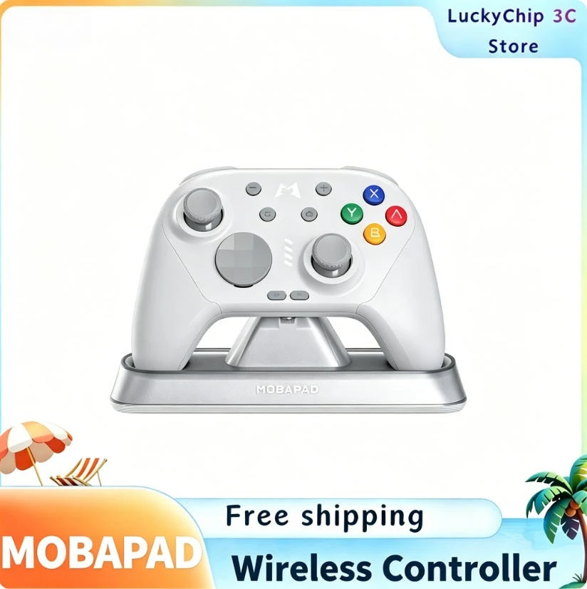 

MOBAPAD CHITU 2 Wireless Gaming Controller，with Charging Dock，for Nintendo Switch/Switch 2/PC/Android/iOS Sticks Gamepad