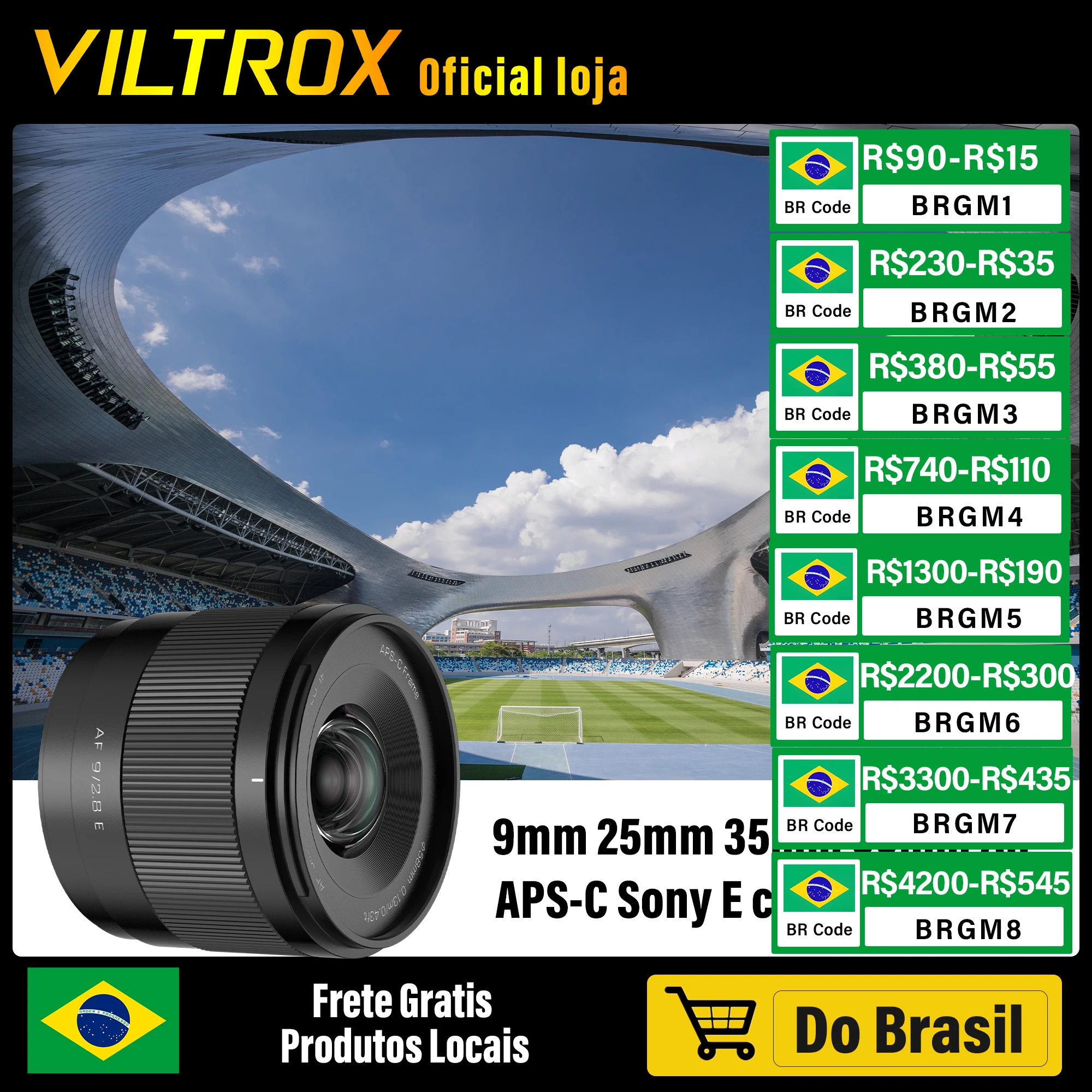Viltrox 9mm f2.8 15mm 25mm 35mm 56mm F1.7 Air APS-C Sony Lente de câmera com foco automático Retrato de grande abertura Vlog Lente para Sony E Mount ZV-E10 II A6700 A6500 FX30 A6000 A6400