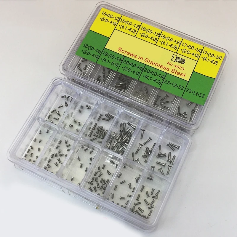 Horloge Accessoires Riem Schroef Rvs Schroef Tool Horloge Onderdelen Schroef Doos