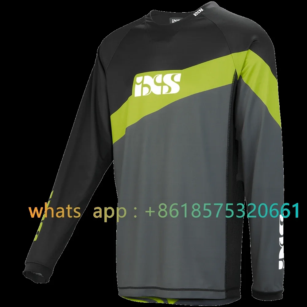 

Men's Team Long Sleeve Enduro Bmx Moto Mtb Motocross Jersey Maillot Hombre Mx Cycling Downhill Jersey Bicycle Bike Jersey 2023