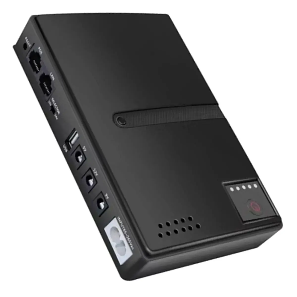 update. 18W DC1018L Mini UPS Backup Power Supply AC220-265V 5/9/12V Output Uninterruptible Charger for Router Mobile EU Plug