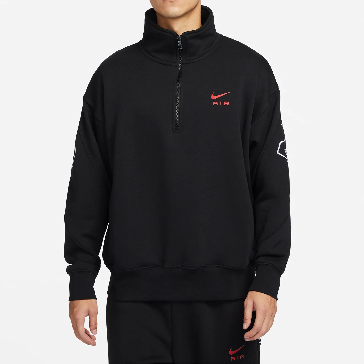 

Nike genuine New Men's Half-Zip Casual Sport Long Sleeve Hoodie FN2156-010