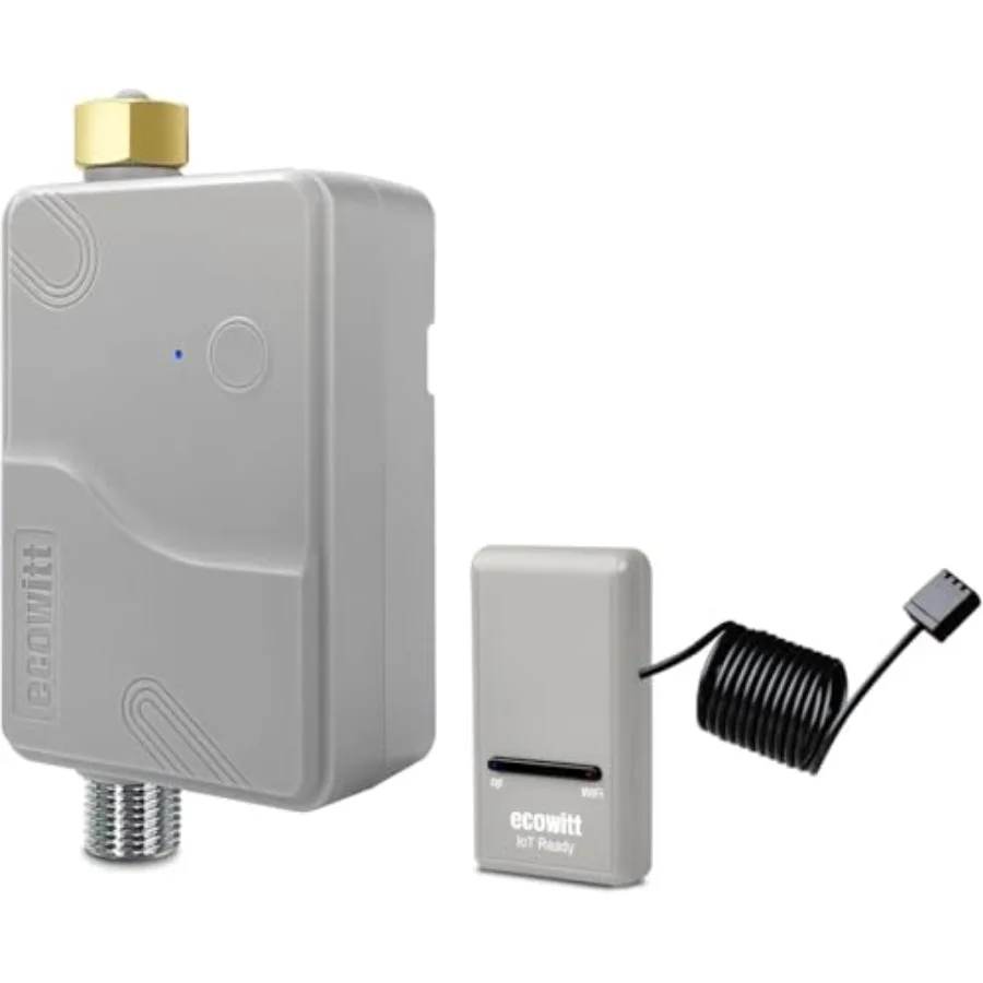 

Интеллектуальный таймер полива ECOWITT с IoT-шлюзом GW1200 и умными таймерами для шлангов WFC01 с резьбой NPT, 915 МГц, для сада и патио
