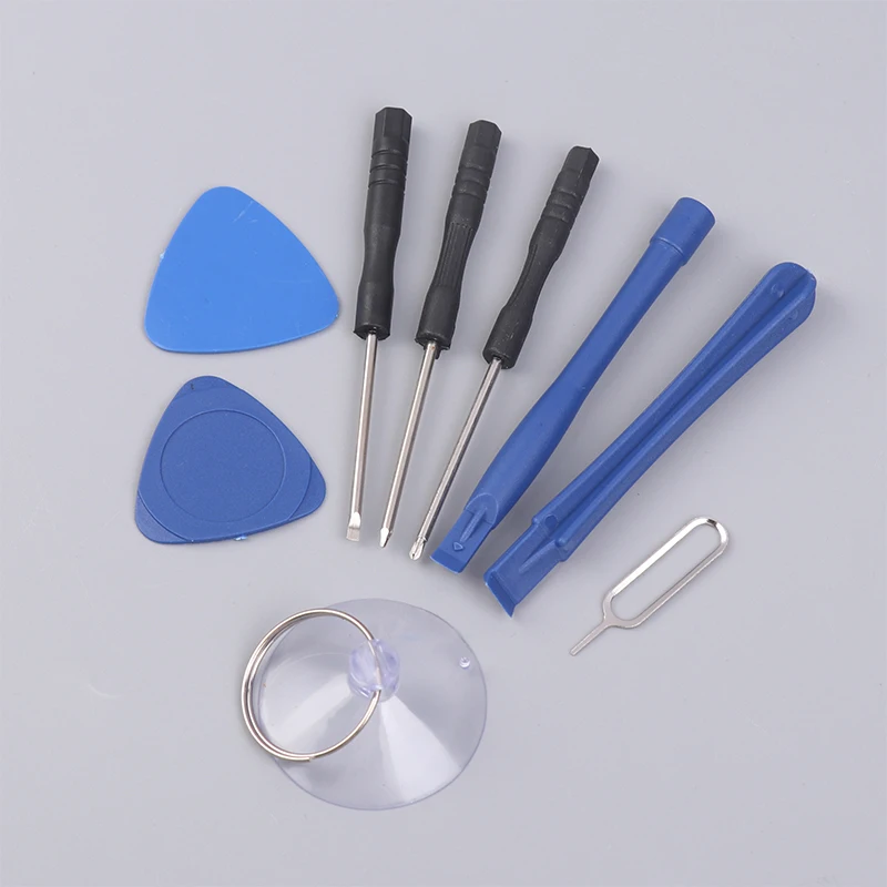 9Pcs/Set Mobile Phones Opening Screen Pry Bar Repair Tool Kit SmartPhone Disassemble Screwdriver Sets Dismantling Tool For Phone