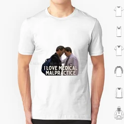 Malpractice Hilson T Shirt Cotton Men Women DIY Print House Md Dr House Dr James Hilson Old Man Yaoi House Gregory House Hugh