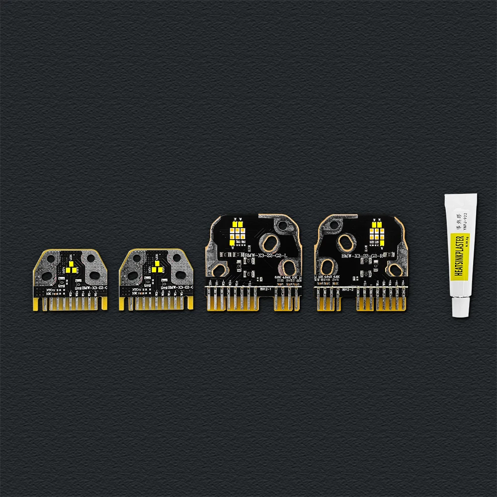 Yellow DRL Daylight Led Boards Bright Agnel Eyes Lightsource For 2022 2023 BMW X3 X4 X3M X4M G01 G02 F97 F98 Laser Headlight