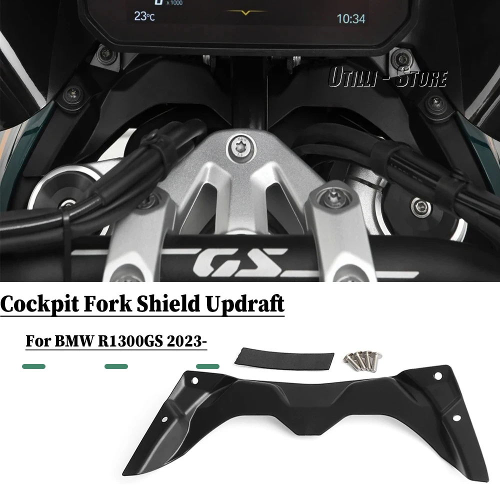 

Motorcycle Tuning Accessories For BMW R1300GS R1300 GS R 1300 GS 2023-2025 Cockpit Panel Fairing Fork Shield Updraft Deflector