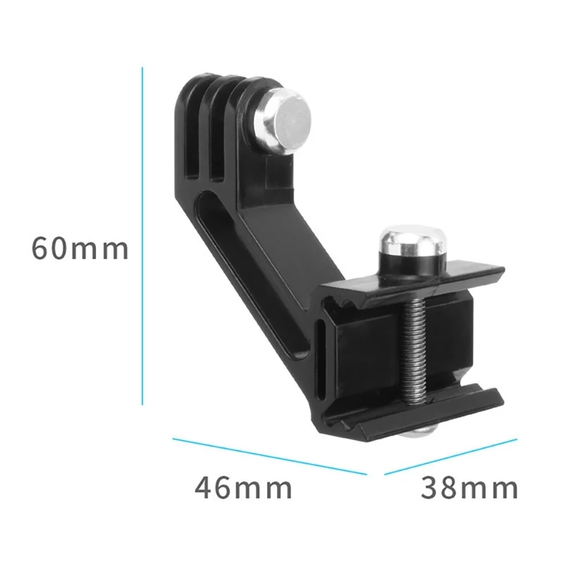 2024 New Sturdy Rail Mount Adapter Fishbone Guide Rail Clip for insta360 Cameras Rail Mount Adapter Fishbone Guide Rail Adapter