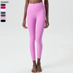 High Waist Sports Leggings Women Solid Color Buttery Soft Yoga Pants Close Fit Breathable Gym Tights Female Running Sportswea