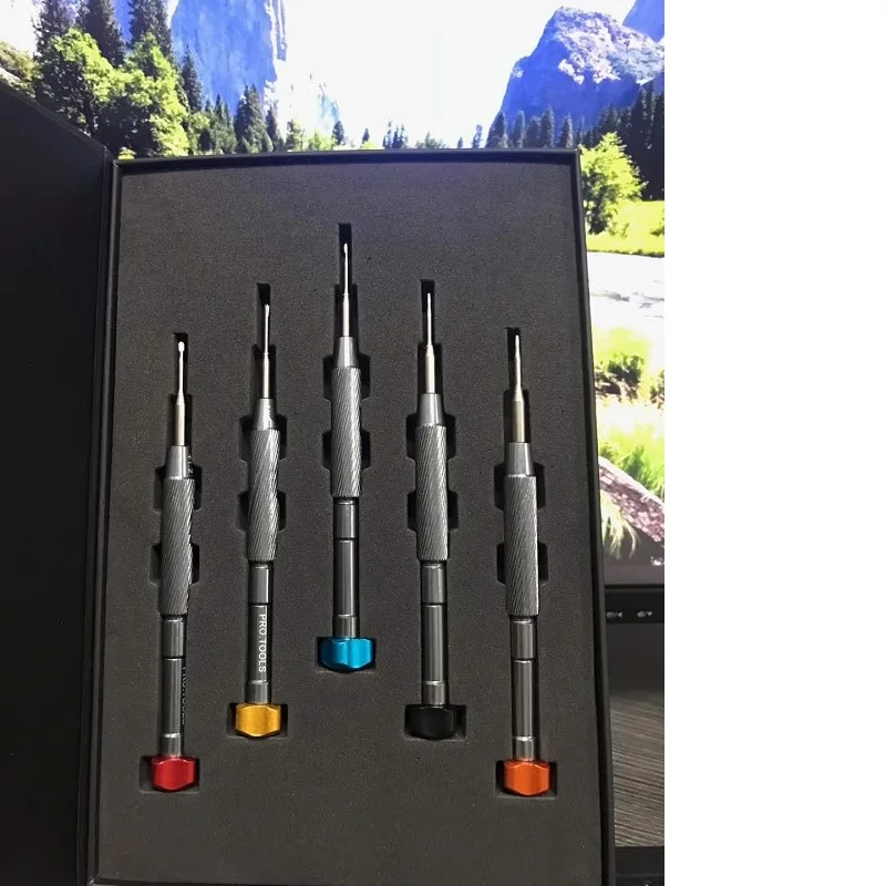 MX 3D Screwdriver Set 5pcs Head Tip Bit Copper High Hardness for iPhone Phone Bottom Board Screw As Qianli Jabe AIXUN MaAnt Tool