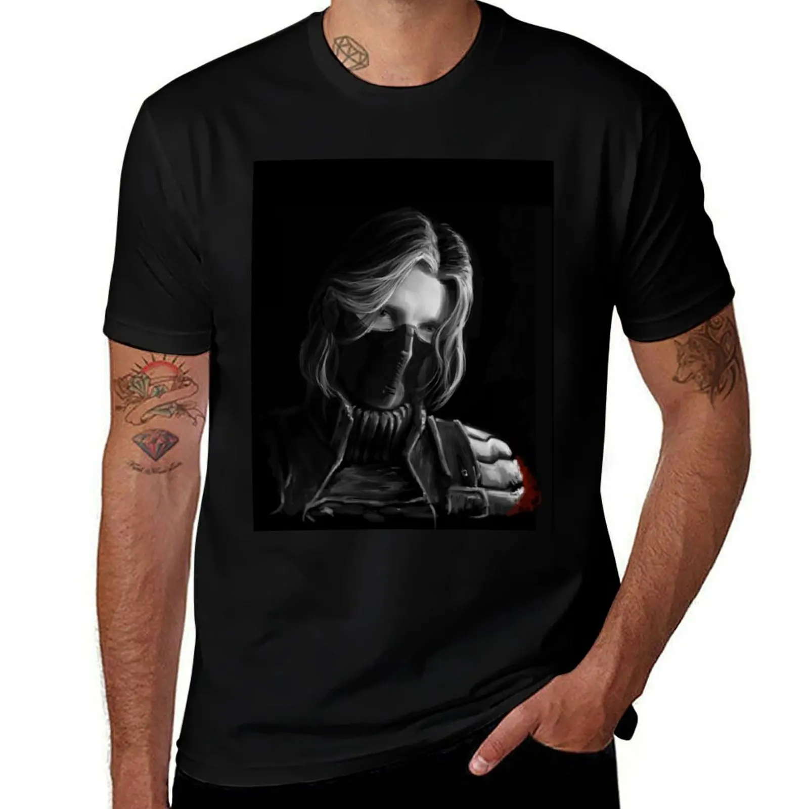 

Soft T-Shirt Casual Fashion Print Tee Top