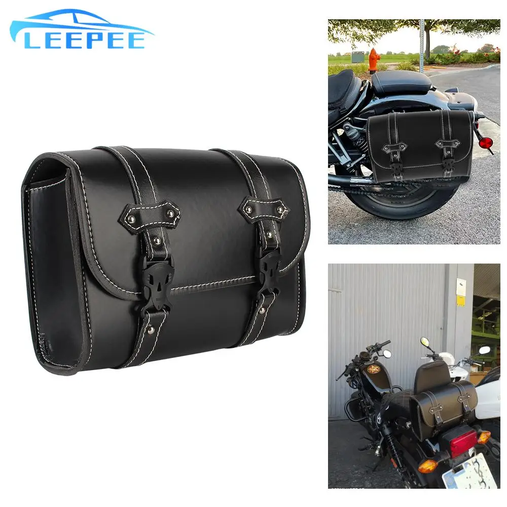 

Motorcycle Backpack Tool Pouch Waterproof Luggage Side Bag Storage Universal Motorcycle Saddle Bag Motorcycle Accessories