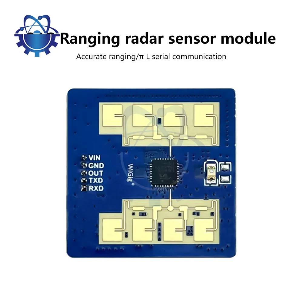 HLK-LD2411S 24G Ranging Radar Sensor Module Intelligent Human Presence Sensor Radar Millimetre Sensor Module Non-Contact 24GHz