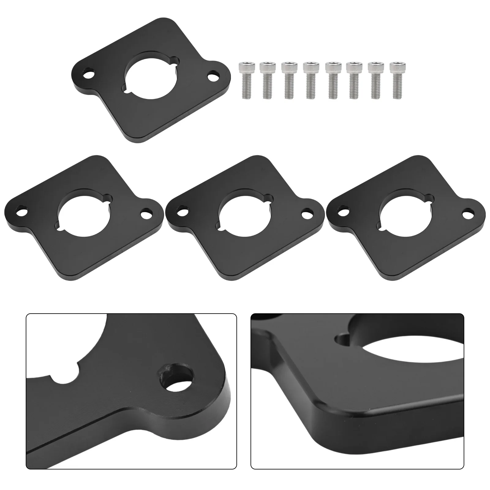 

1.8T To 2.0TFSI Upgrade Billet Aluminum Adapters Engine Upgrade Performance Enhancement Quick Installation Stainless Steel Bolts