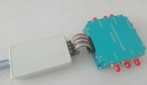 for LMX2595 LMX2594 Frequency Synthesizer Development Board PLL Phase Locked Loop 10M-20GHz High Frequency