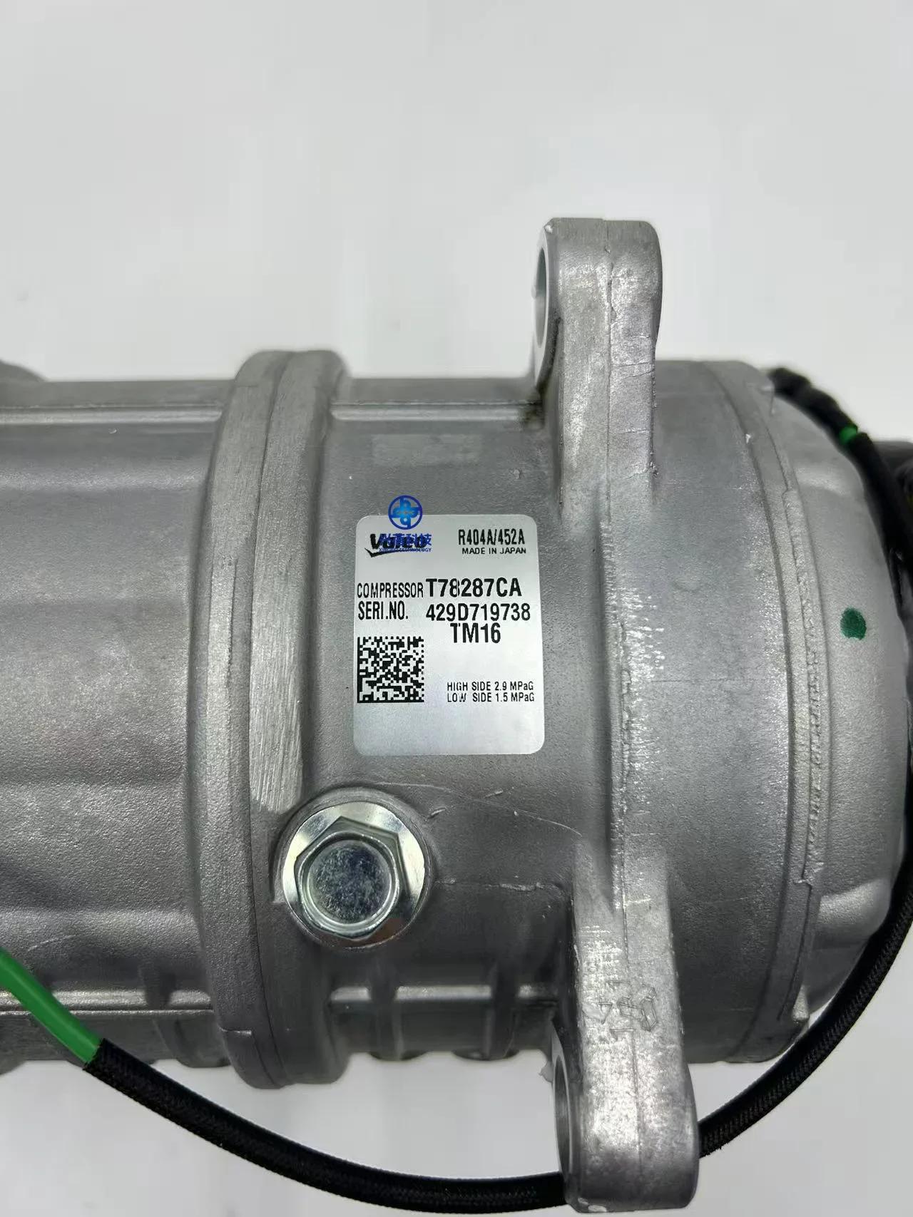 Compressor ac tm16 original de alta qualidade, 12v/24v r404a para caminhão refrigerado termo king, carro universal, ônibus ac, treinador