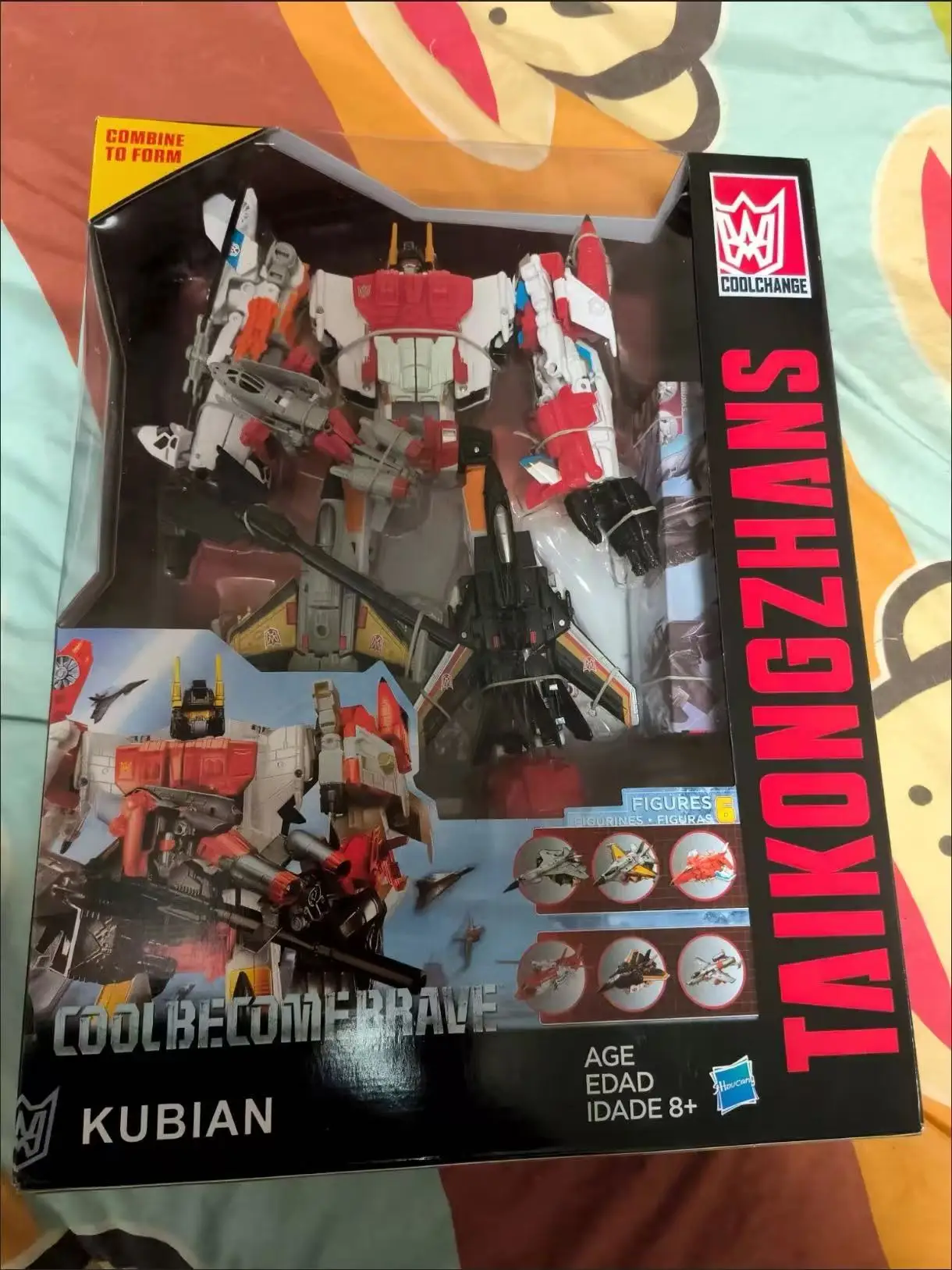 HZX 6w1 Devastator Haizhixing Figurki Transformujące Anime Figurka Akcji KO G1 Robot Samolot Pojazd Inżynieryjny Model Dostępny