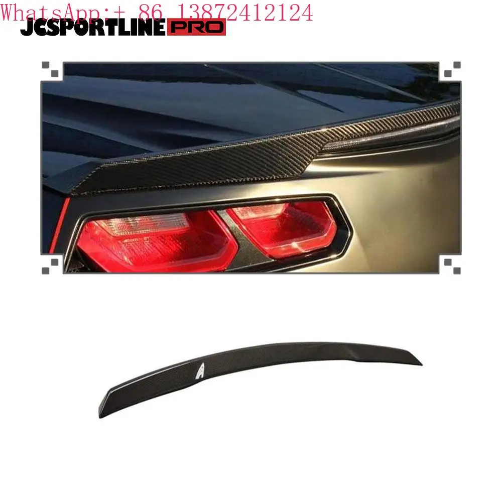 

Professional Customized Carbon Fiber Rear Spoiler Lid High Tail Wing for Chevrolet Corvette C7 2014-2016