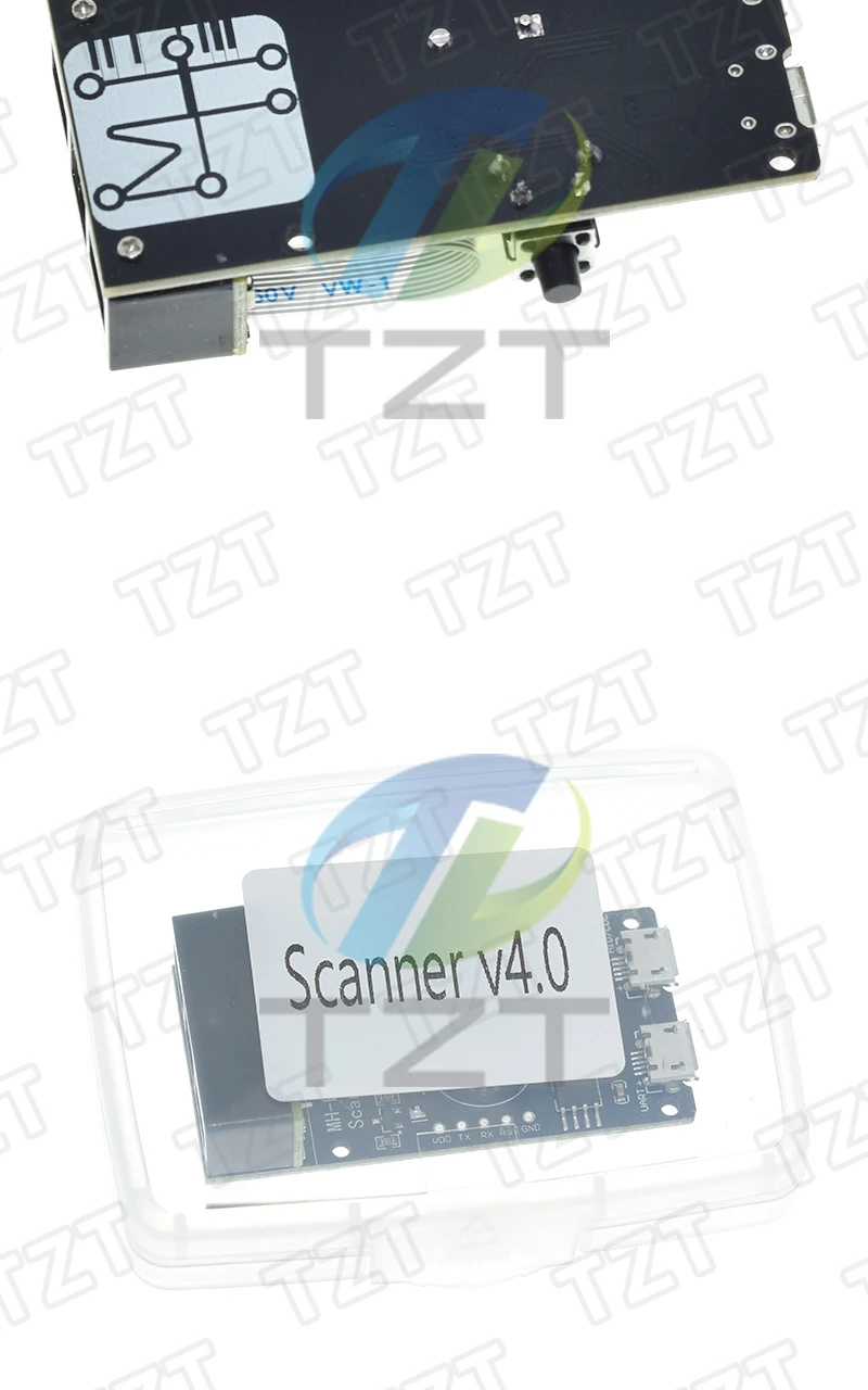 TZT QR/1D/2D/Code-Scanner V4.0 Barcode-Erkennungsmodul mit Serieller Kommunikation UART-Schnittstelle USB-Tastatureingabe – Detail 10