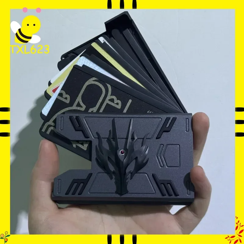 Расширяемый держатель для карт Kamen Rider Ryuki Ryuga, складной чехол для ID-карт 2026 года, любимый аниме-аксессуар для фанатов, коробка для хранения карт