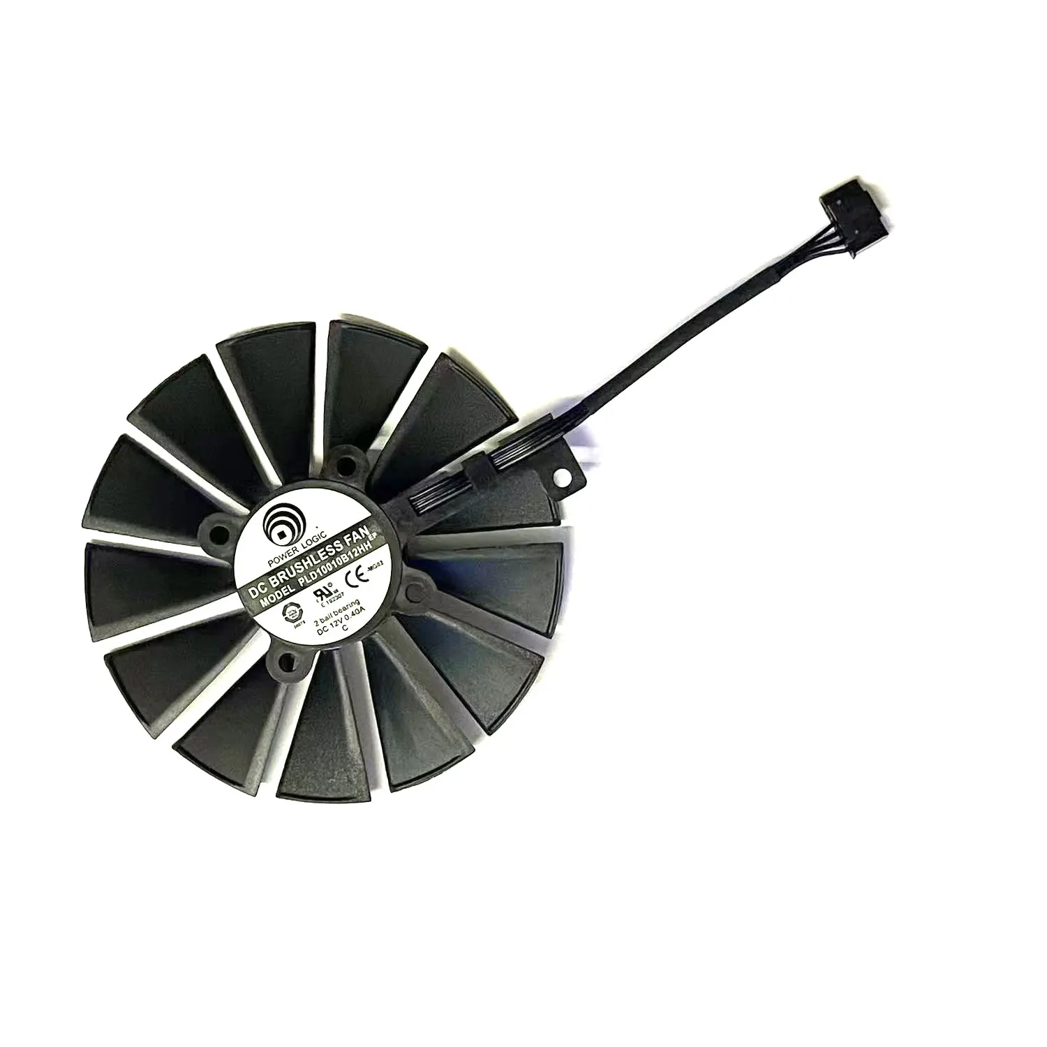 

For ASUS PH-GTX 1660 TI-O6G PH-GTX1660TI GTX 1660TI ITX graphics card fan 95MM 6PIN PLD10010B12HH RTX 2060 GPU fan