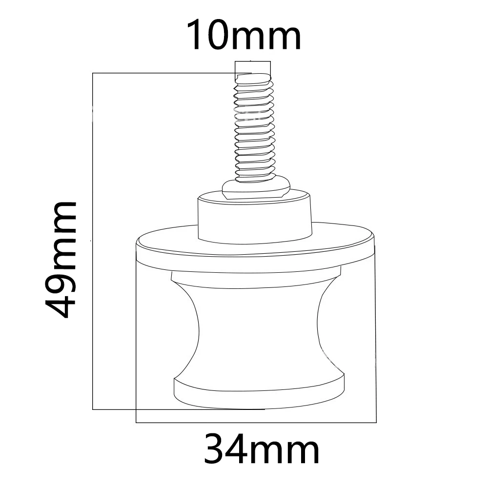 For Kawasaki ER6N ER 6N 2006- 2016 2007 New Swingarm Spools Slider Stand Screws Bolts CNC M10 Motorcycle Accessories