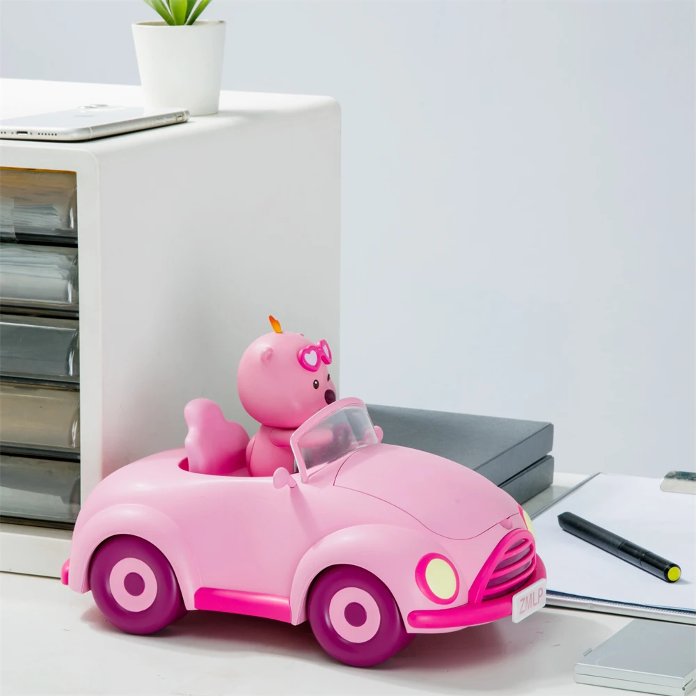 ZANMANG-cubo de coche LOOPY oficial, almacenamiento Kawaii, cine exclusivo, coleccionable, regalos encantadores, decoración de escritorio, 46oz