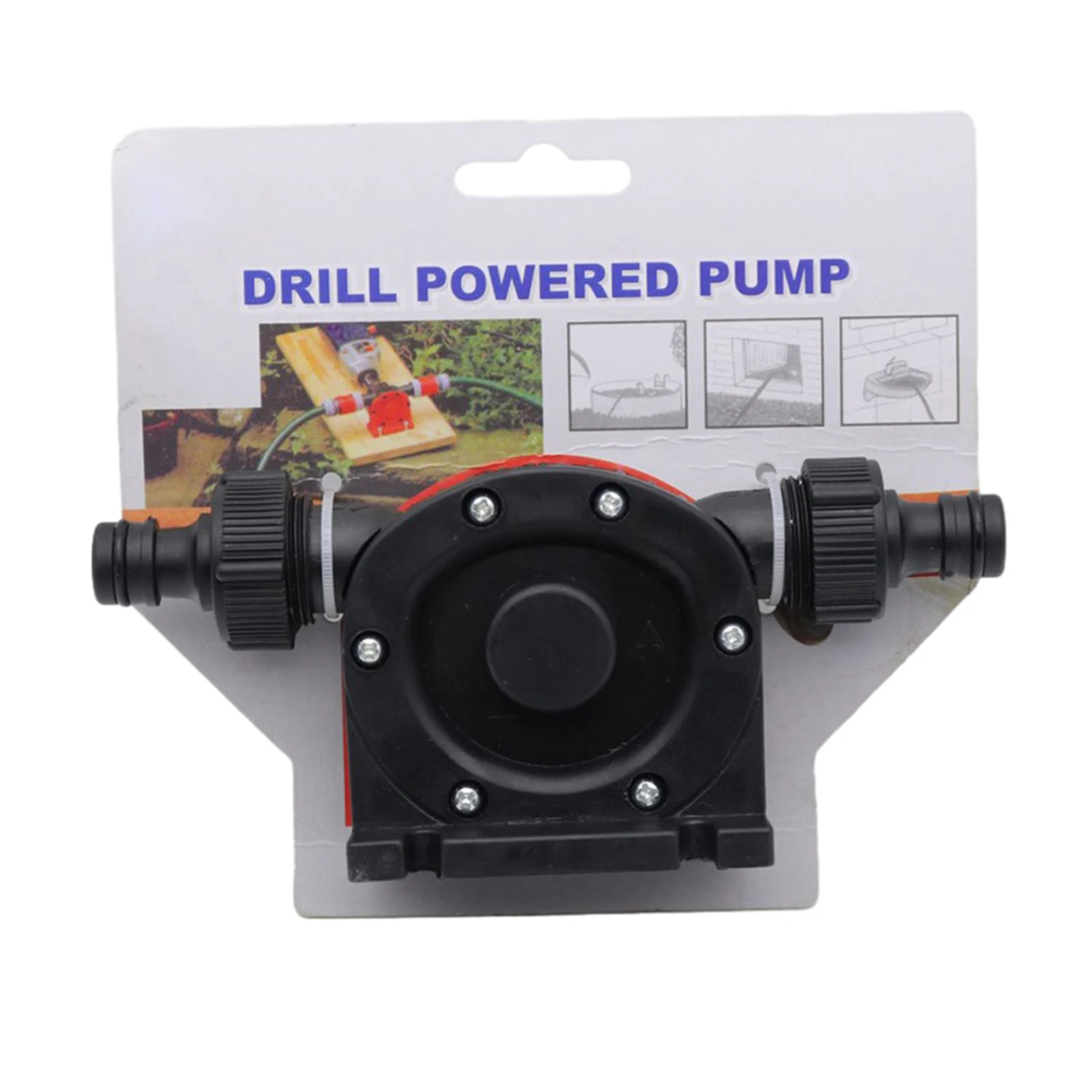 

1 Pump Drill Powered Pump For Efficient Pond And Flood Water Cleaning Electric Drill Water Pump Home Garden Centrifugal Pumps