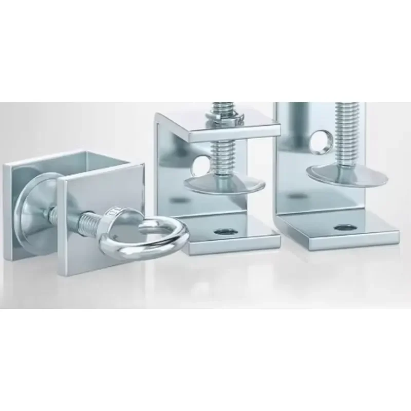 Galvanized Iron Pipe Clamp square U-bolt / C Clamp Fastener