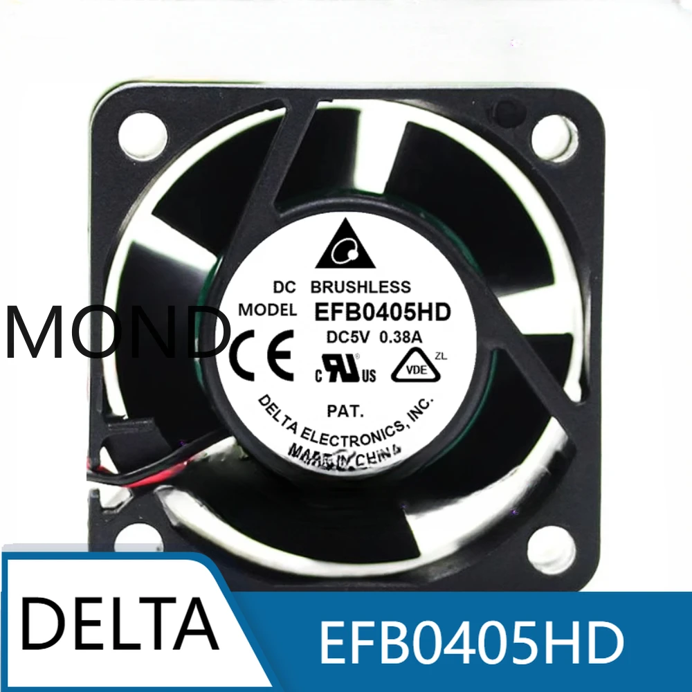 

DELTA EFB0405HD 4020 4cm 5V 0.38A Server Cooling Fan