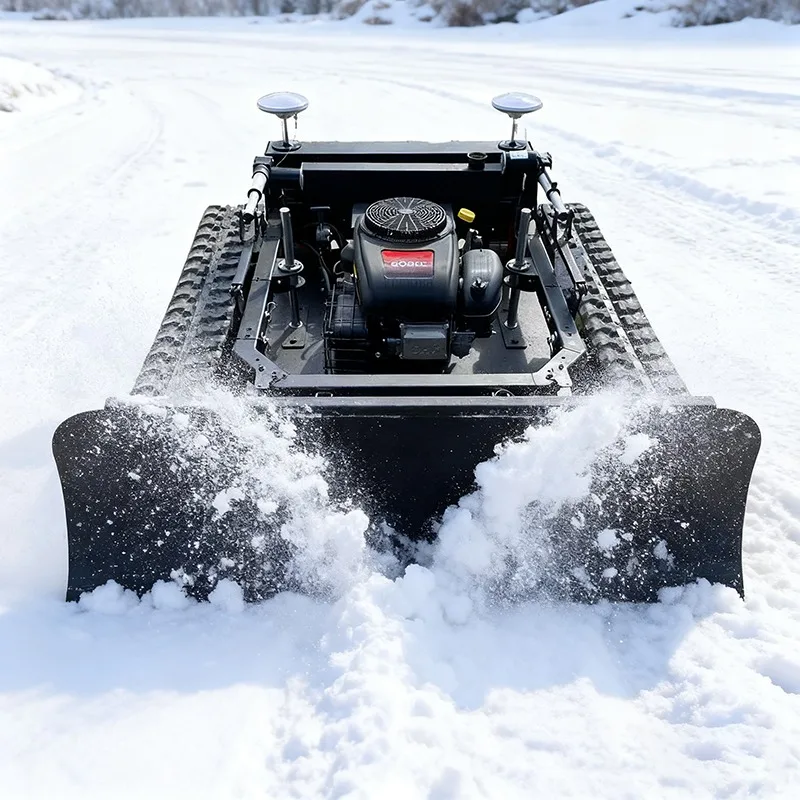 Spazzaneve con telecomando GPS per parcheggio Macchina per la pulizia intelligente per tutte le stagioni con controllo dell'app