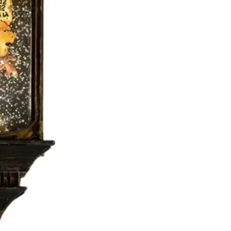 Christmas Celebrations Christmas Snow Globe Battery Operated Lantern Christmas Decorations Charming Holiday Atmosphere