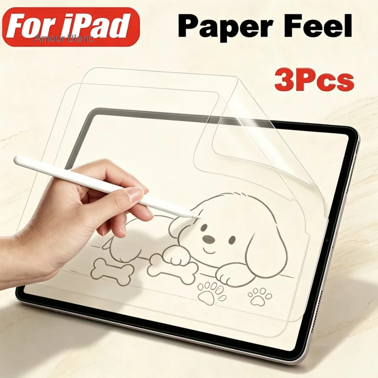 Matte Paper Feel Tablet Screen Protector For iPad Pro 11 M4 iPad 10th 11th 12th Gen 10.9 11 A14 A16 Air 3rd 4th 5th Accessory