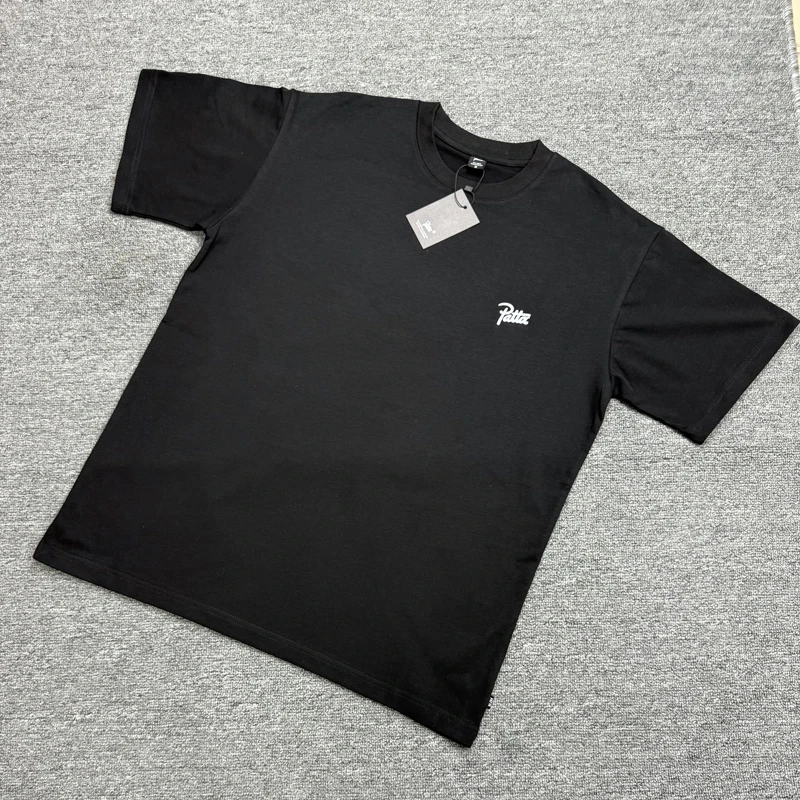New Style Patta Short Sleeve Fashion Cartoon Colorful Graffiti Print Summer Loose Casual Tops Men's PATTA T-shirt