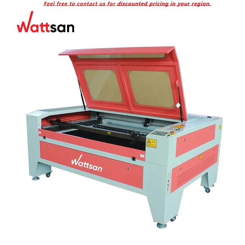 

Wattsan 1610 LT 50w 60w 80w CO2 Laser Engraving & Cutting Machine For Industrial Use Desktop Laser Machine For Wood & Acrylic