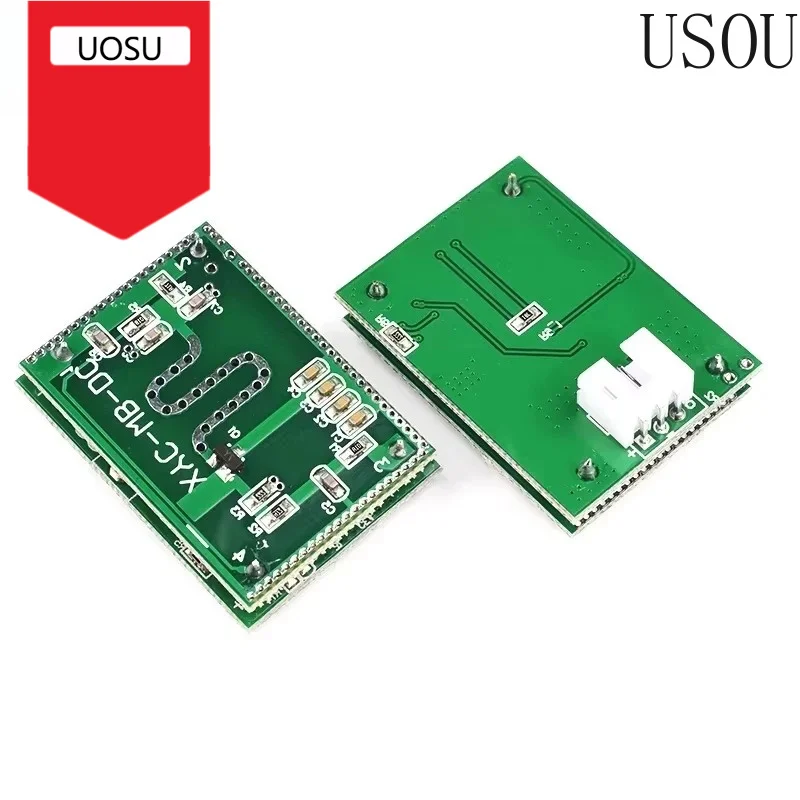 Strong Anti-jamming! 5.8GHZ Microwave Radar Sensor 6-9M Smart Trigger Switch Module 3.3-20V DC for Home Control