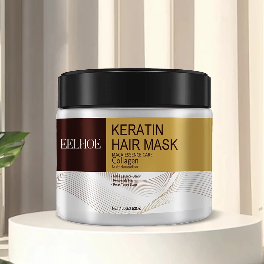 100g Keratin Hair Mask Hair Conditioner Deep Conditioning Hair Mask Nourishing Hair Mask for Dry & Damaged Hair