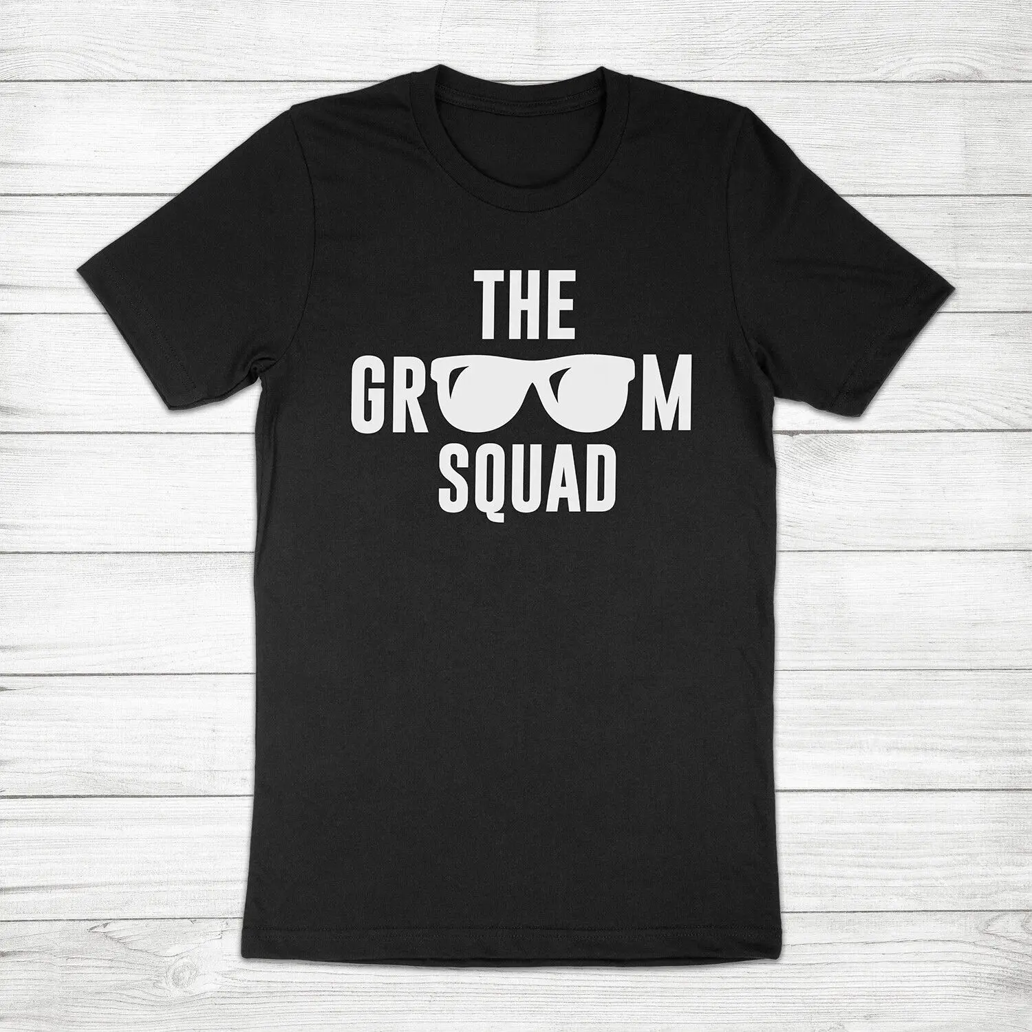 

Groom Squad Groomsman Bridal Wedding Bachelor Party Best Man Gift Tee T-Shirt