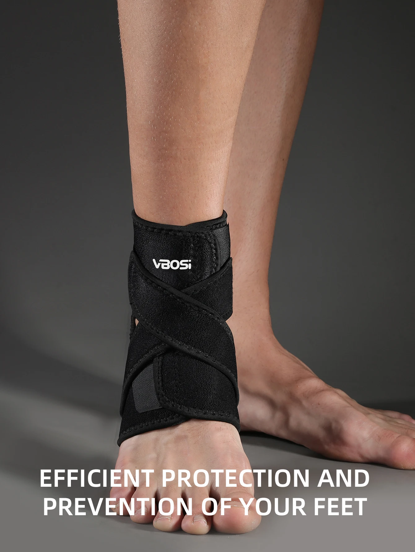 1PC Neoprene Adjustable Ankle Support Brace 8321