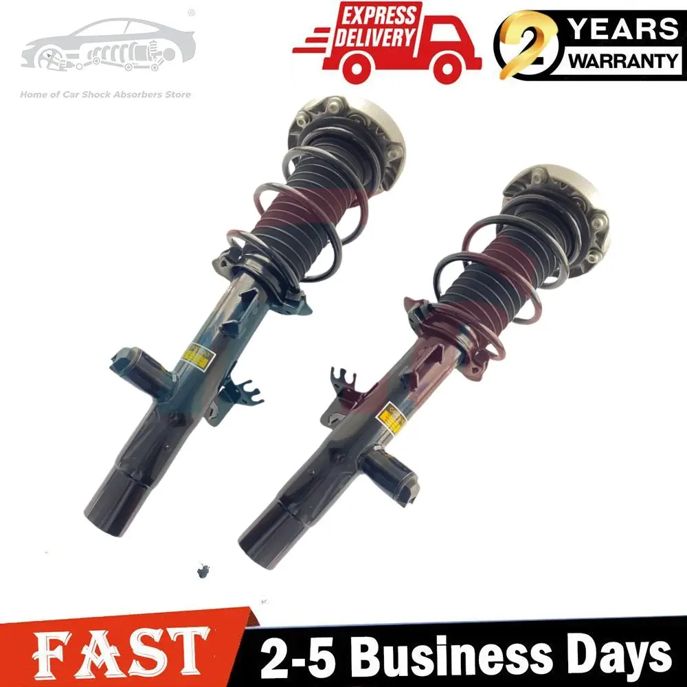 

2X Front Shock Struts Assys w/EDC Fit BMW 3 4 Series F30 F31 340i 428i 435i RWD